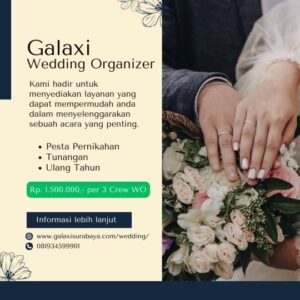 3 Crew WO Galaxi Surabaya